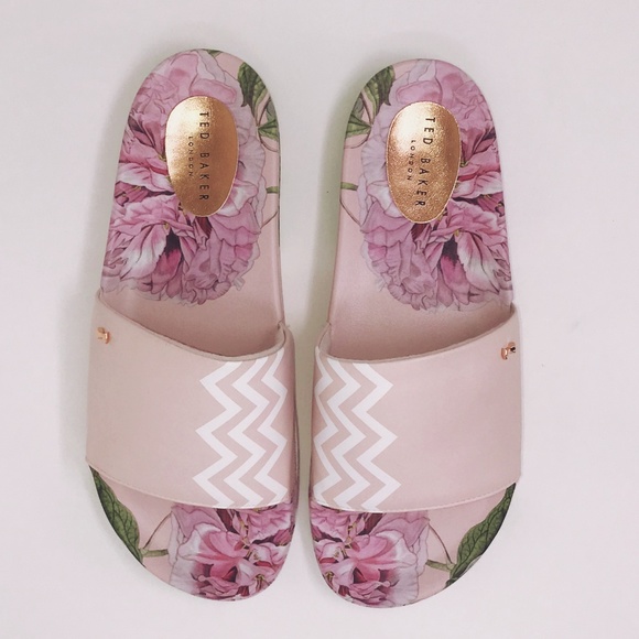 Ted Baker London Shoes - Ted Baker London Aveline Printed Slide Sz 9.5/10